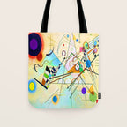 Kandinsky Composition VIII Tote Bag Gallery Image 1