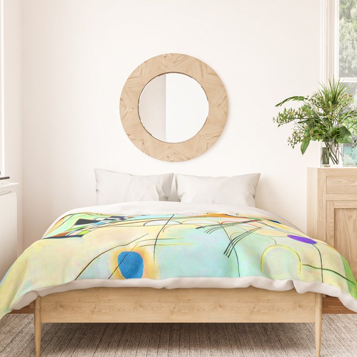 Kandinsky Composition VIII Duvet Cover Gallery Image 3