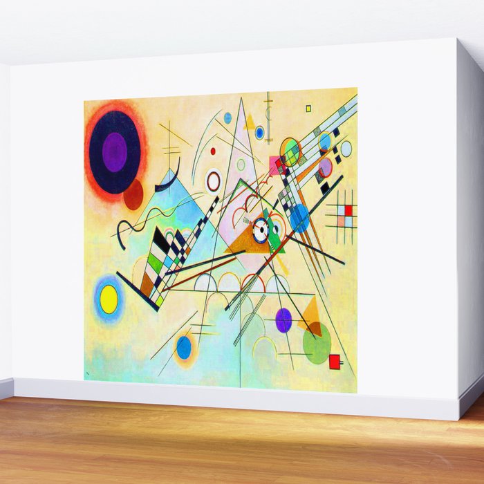 Kandinsky Composition VIII Wall Mural Gallery Image 2