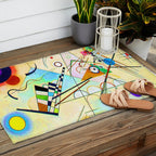 Kandinsky Composition VIII Outdoor Rug Gallery Image 2