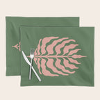 Cosmos: Matisse Leaf | Color Series I Placemat Gallery Image 1
