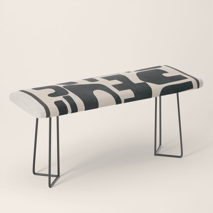 Organic Contemporary Modern Shapes 01 Bench Gallery Image 1