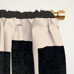 Organic Contemporary Modern Shapes 01 Window Curtain Gallery Image 2
