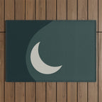 Moonrise Minimalism - Jade Outdoor Rug Gallery Image 1