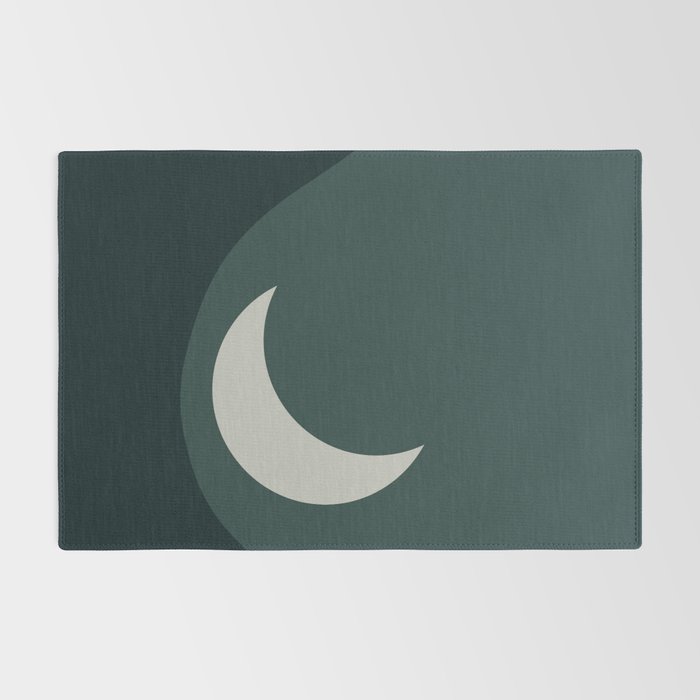 Moonrise Minimalism - Jade Rug Gallery Image 2