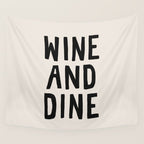 Wine And Dine Wall Tapestry Gallery Image 4