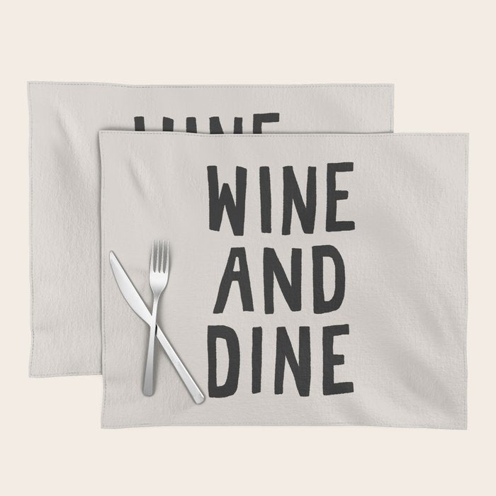 Wine And Dine Placemat Gallery Image 1