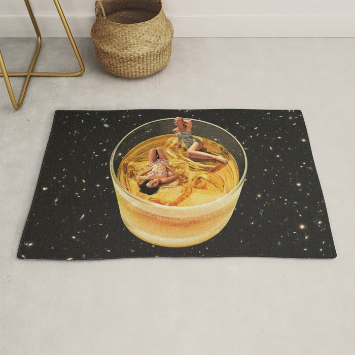 Whisky besties - Whiskey on the rocks Rug Gallery Image 1
