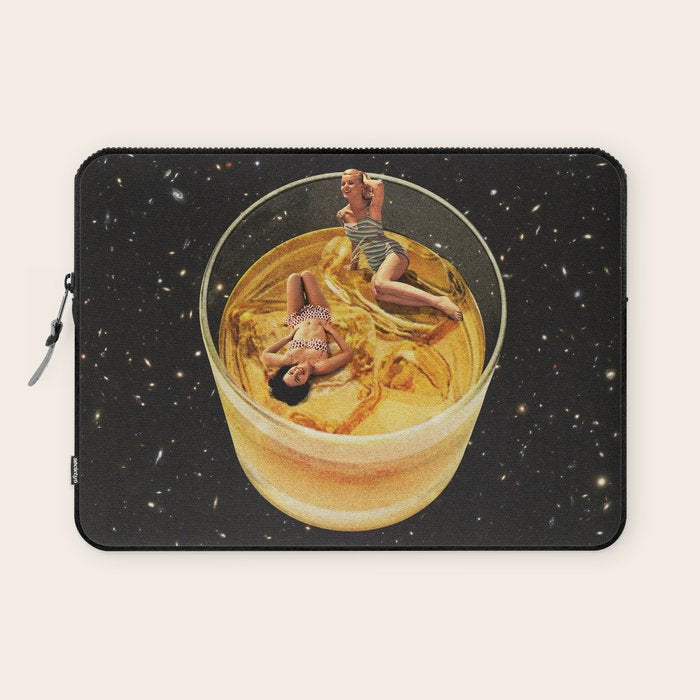 Whisky besties - Whiskey on the rocks Laptop Sleeve Gallery Image 1