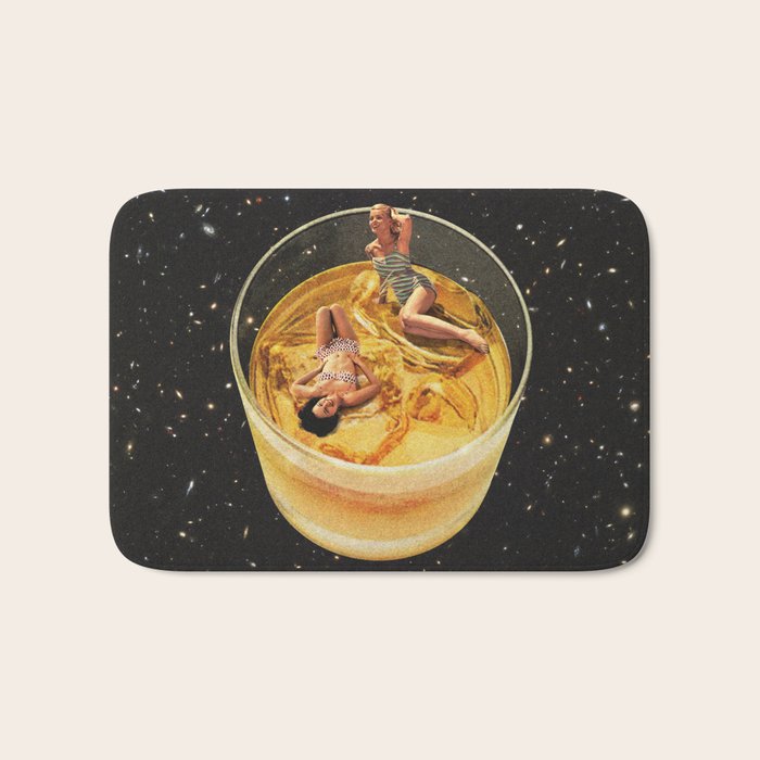Whisky besties - Whiskey on the rocks Bath Mat Gallery Image 1