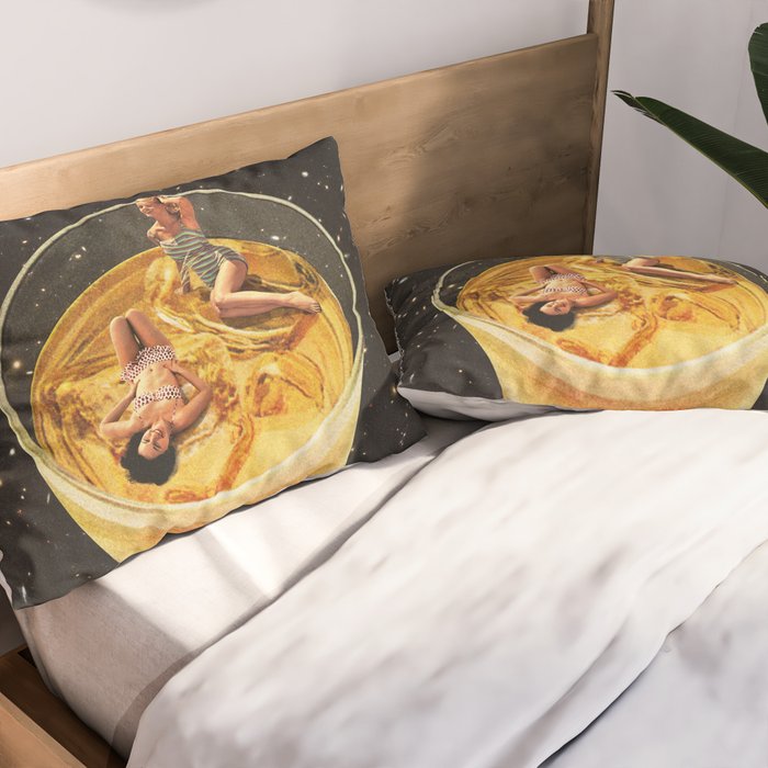 Whisky besties - Whiskey on the rocks Pillow Sham Gallery Image 2