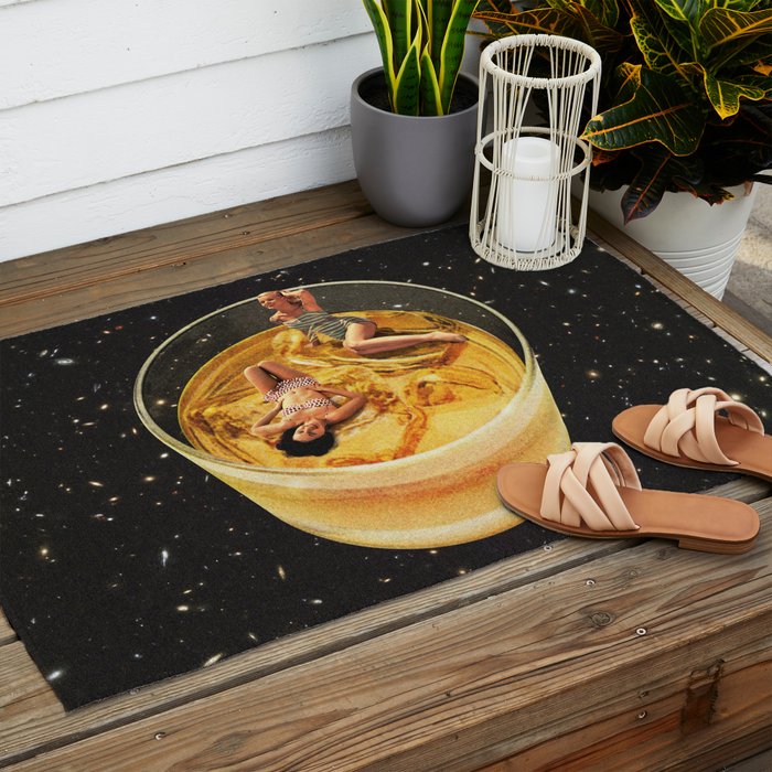 Whisky besties - Whiskey on the rocks Outdoor Rug Gallery Image 2