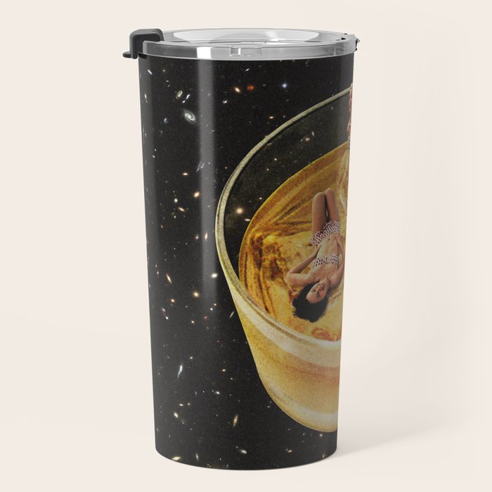 Whisky besties - Whiskey on the rocks Travel Mug Gallery Image 3