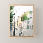 La Maison Rose, Pink Café in Paris, France | The Pink House in Montmartre, Paris, France | Fine Art Travel Photography Mini Art Print Gallery Image 1