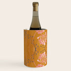 Art Nouveau floral pattern with lines - Honey Wine Chiller Gallery Image 2