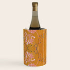 Art Nouveau floral pattern with lines - Honey Wine Chiller Gallery Image 3