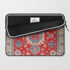 Diamond Eyes Kazak Persian Handmade Rug Laptop Sleeve Gallery Image 2