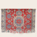 Diamond Eyes Kazak Persian Handmade Rug Wall Hanging Gallery Image 1