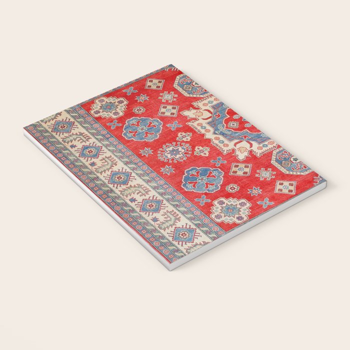 Diamond Eyes Kazak Persian Handmade Rug Notebook Gallery Image 3