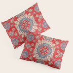 Diamond Eyes Kazak Persian Handmade Rug Pillow Sham Gallery Image 3