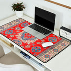 Diamond Eyes Kazak Persian Handmade Rug Desk Mat Gallery Image 2