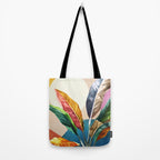 Colorful Branching Out 27 Tote Bag Gallery Image 2