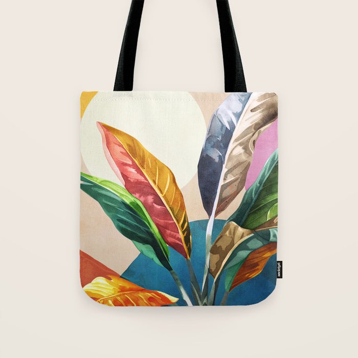 Colorful Branching Out 27 Tote Bag Gallery Image 1