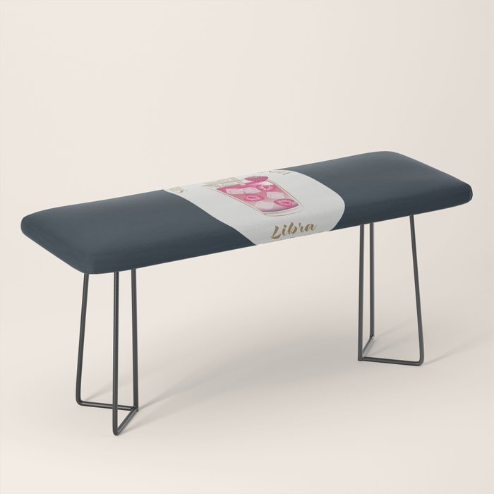 Strawberry Caipirinha Cocktail Zodiac Sign Bench Gallery Image 1