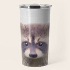 Raccoon - Colorful Travel Mug Gallery Image 1