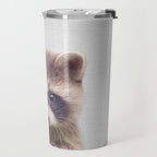 Raccoon - Colorful Travel Mug Gallery Image 2
