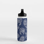 Manatees - Navy Water Bottle Gallery Image 3