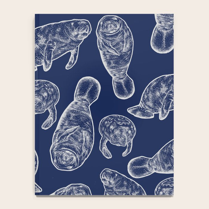 Manatees - Navy Notebook Gallery Image 4