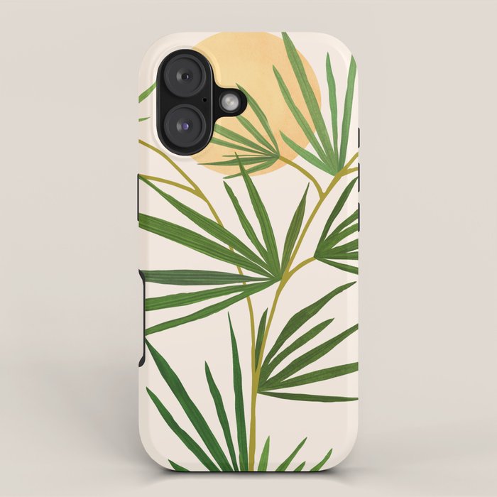 The Good Garden Desert Landscape Illustration iPhone Case Gallery Image 1
