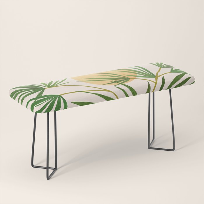 The Good Garden Desert Landscape Illustration Bench Gallery Image 1