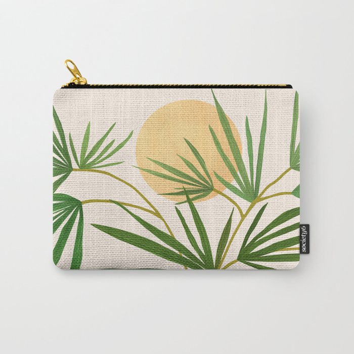 The Good Garden Desert Landscape Illustration Carry All Pouch Gallery Image 1