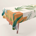 The Good Garden Desert Landscape Illustration Tablecloth Gallery Image 1