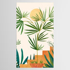 The Good Garden Desert Landscape Illustration Tablecloth Gallery Image 2