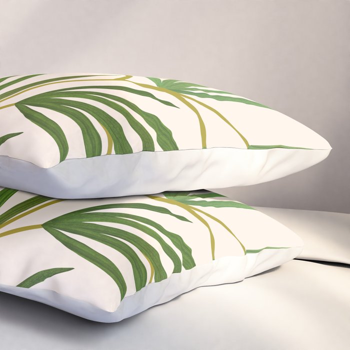 The Good Garden Desert Landscape Illustration Pillow Sham Gallery Image 3