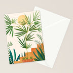 The Good Garden Desert Landscape Illustration Stationery Card Gallery Image 2