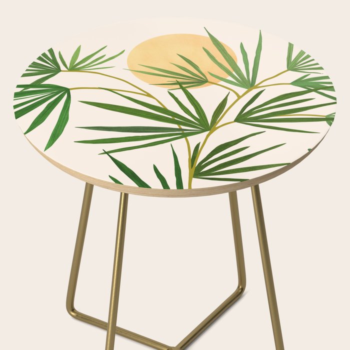 The Good Garden Desert Landscape Illustration Side Table Gallery Image 2