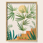 The Good Garden Desert Landscape Illustration Serving Tray Gallery Image 1