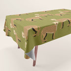 Whimsy Leopard Tablecloth Gallery Image 1
