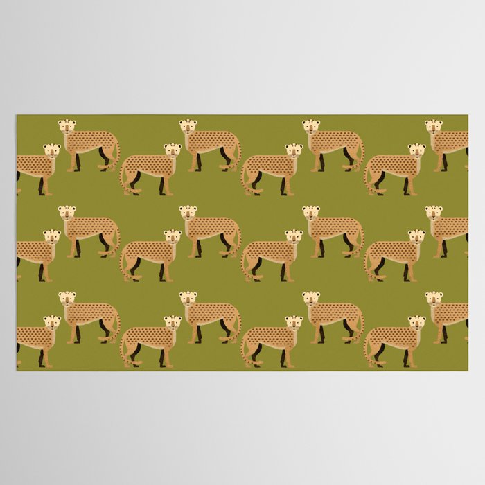 Whimsy Leopard Tablecloth Gallery Image 2
