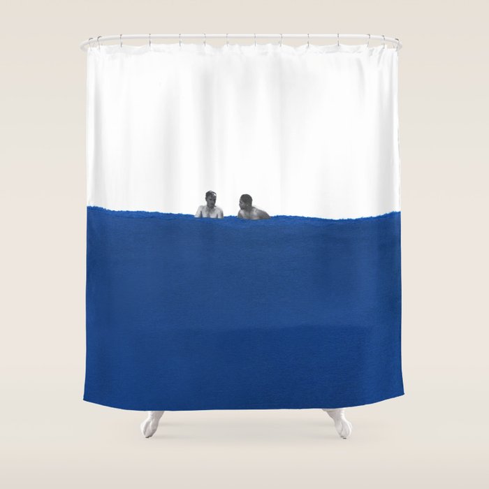 Cool in the Pool Shower Curtain Gallery Image 1