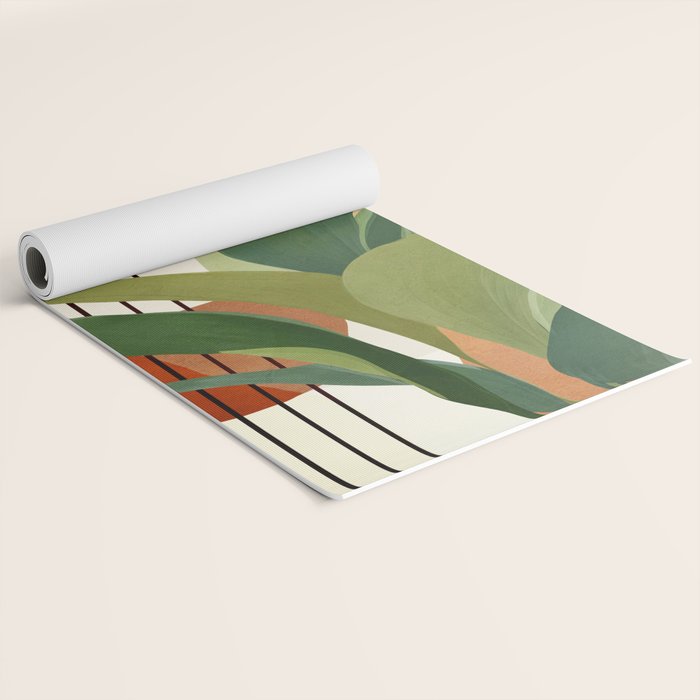 Plant Life Design 03 Yoga Mat Gallery Image 2