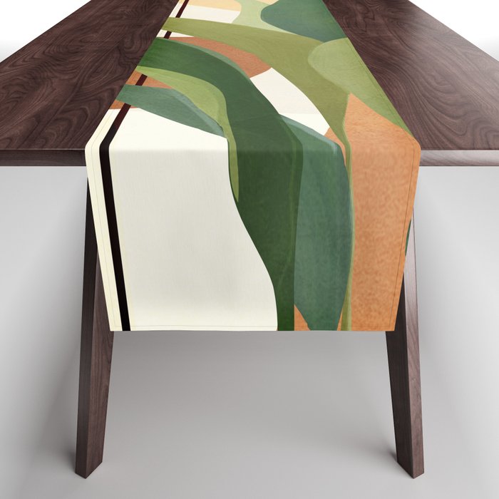 Plant Life Design 03 Table Runner Gallery Image 1