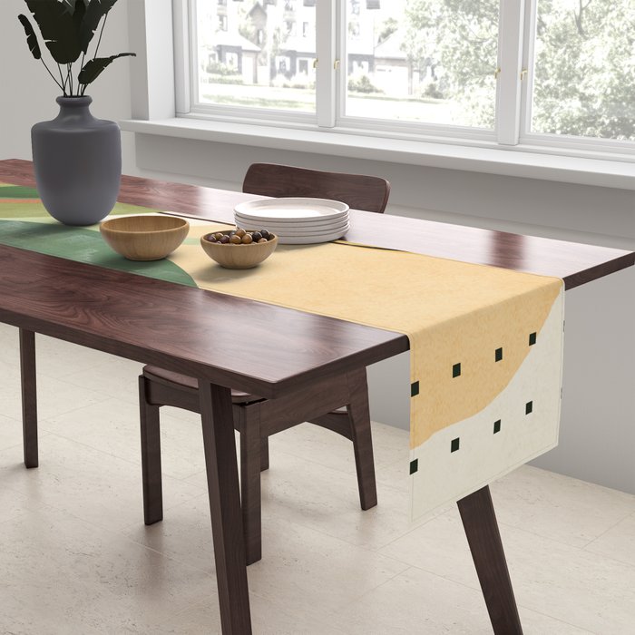 Plant Life Design 03 Table Runner Gallery Image 2