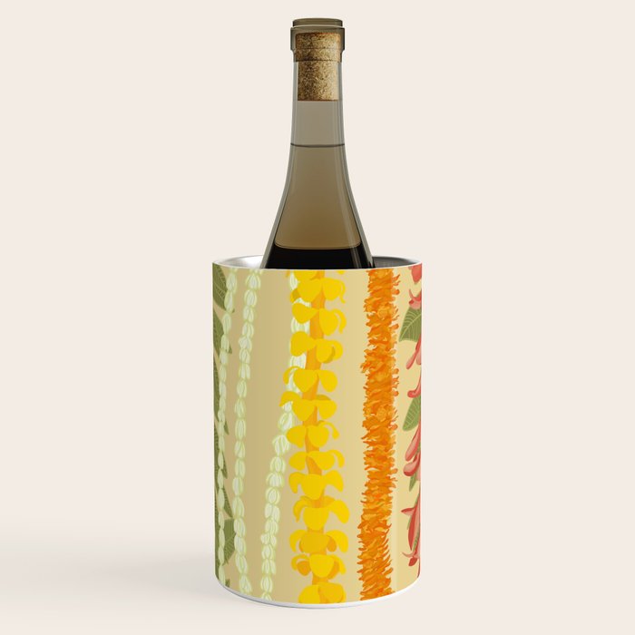 Pikake Lei, maile, plumeria, puakenikeni lei Wine Chiller Gallery Image 2