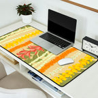 Pikake Lei, maile, plumeria, puakenikeni lei Desk Mat Gallery Image 2