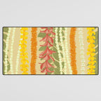 Pikake Lei, maile, plumeria, puakenikeni lei Desk Mat Gallery Image 3